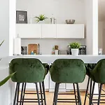 Apartman Global Living - Design I I Smart-tv I Kitchen I Berlin